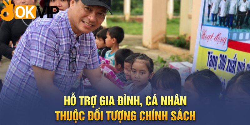 Hỗ trợ gia đình, cá nhân thuộc đối tượng chính sách 